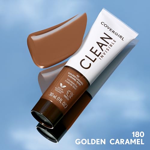 Covergirl Clean Invisible, Golden Caramel, Foundation thumb #8
