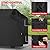 Unicook Grill Cover 55 Inch for Outdoor Grill, Heavy Duty Waterproof BBQ Cover with Side Handles and Air Vents, Weather Resistant, Compatible with Weber Charbroil Nexgrill Kenmore Gas BBQs, Black