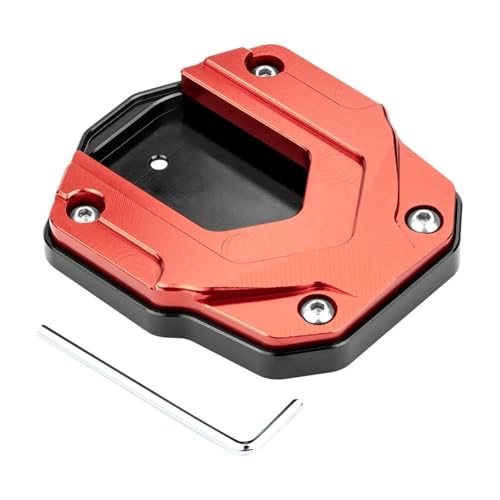 Plaque support latérale Loncin SR4 MAX 2022 2023 extension béquille moto et élargisseur pied