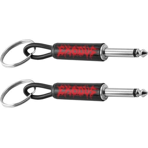 Prise guitare Pluginz Exodus : porte-clés jack mâle pour rack mural audio (pack de 2)