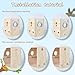 GINDOOR Parakeet Nesting Box Transparent Design, Natural Wood Bird Nest Breeding Box with Perch, Acrylic Bird House for Cage Bird Nesting Box for Small Cockatiel Lovebirds Finch Parrot Canary S