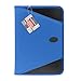 C-Line Expanding File with Zipper Closure, 13-Pocket, Tabbed Dividers, Blue (48105), letter