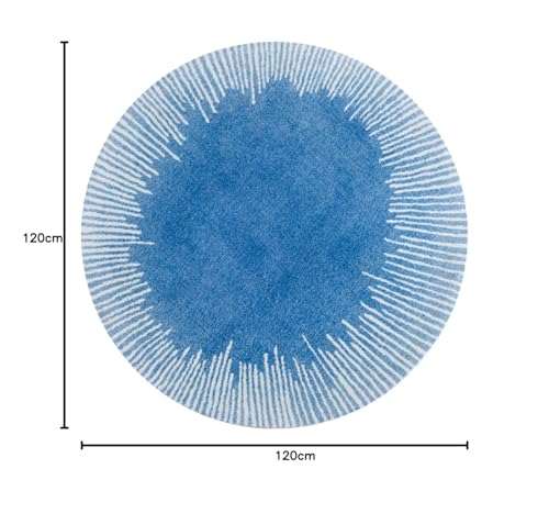 Image of Sifa Carpet Modern Round Area Rug - Hand-Tufted with 100% NZ Wool, Thick & Soft Circular Carpet for Living & Dining Room, Weight -87 Pund, Size-12x12 Feet (144x144 Inch Round)