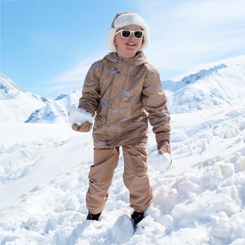Image of JAN & JUL Waterproof Fleece Lined Rain Jacket, Raincoat for Toddlers and Kids