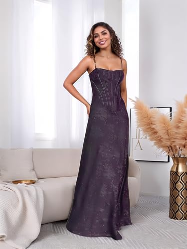 Image of Figdaw Elegant Long Prom Dresses Sexy Evening Gowns for Women Formal Events 2025