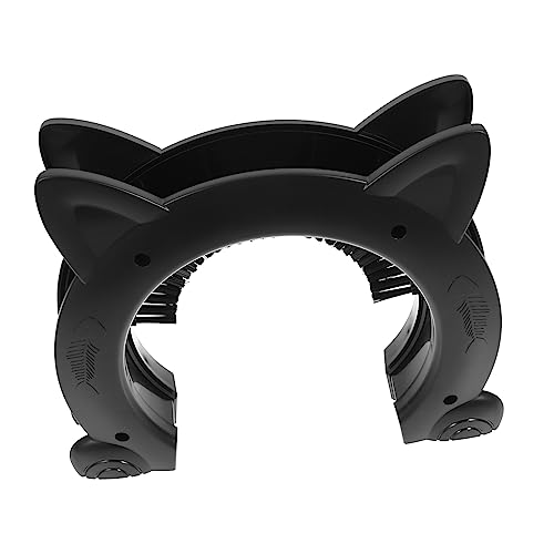 VICASKY 1 Set Pet Door Frame for Cats and Dogs Brush Grooming Design Durable Material Indoor Outdoor Use Convenient Pet Access