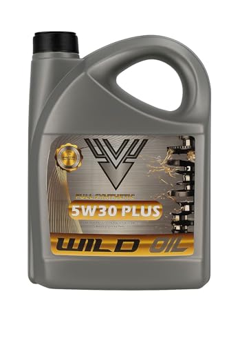 WILD OIL 5W30 PLUS, Aceite Sintético para Motor, C3, 5 Litros