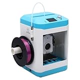FTVOGUE Mini-3D-Drucker für Kinderanfänger mit Automatischer Nivellierung, 3,94 X 4,33 X 3,94 Zoll, Druckgröße, Hohe Geschwindigkeit, 250 Mm/s, Dual-Drive-Getriebesystem für den (EU)