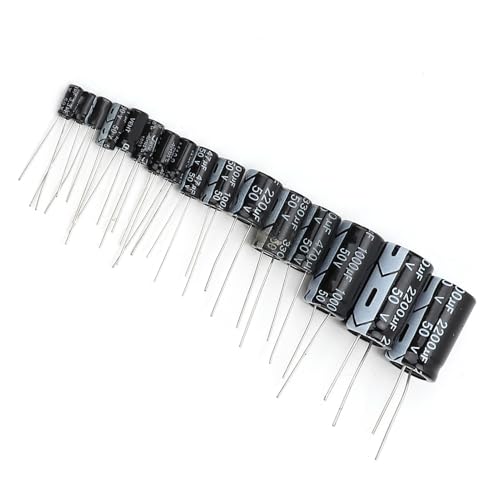 Kit de sortimento de resistores 150pcs, kit de componentes eletrônicos, kit de capacitores eletrolít