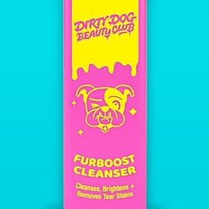 Dirty Dog Beauty Club  Furboost Cleanser for Dogs with Natural Ingredients Effective Removal of Tear Stains  Gentle Solution with Blueberry Extract Coconut and Rice Water 100 Ml 34 Oz  Cucciolini Doodles Dirty dog beauty club  furboost cleanser for dogs with natural ingredients effective removal of tear stains  gentle solution with blueberry extract coconut and rice water 100 ml 3 4 oz   cucciolini doodles