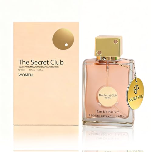 Image of AFLUXE The Secret Club Women's Perfume 3.4 Fl. Oz Eau de Parfum, Floral & Sweet Fragrance, Long Lasting Classic Feminine Scent