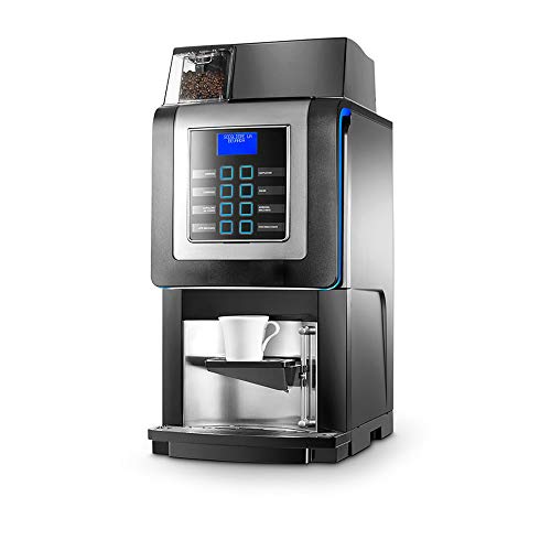 Grindmaster-Cecilware KORINTO Prime Super Automatic Espresso Machine with 2.1 lb Coffee Bean Hopper & Two Soluble Hoppers