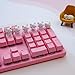 6 PCS Cat Keycaps for Cherry MX Keyboards - Cute OEM Profile ESC Key Replacement, Mechanical Keyboard Decoration for Women Girls