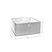 RiverRidge Kids 2pc 10.5in. W x 5in. H Folding Storage Bin Set - Black