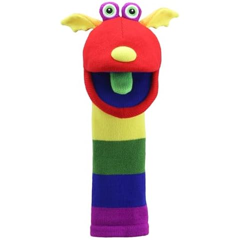 The Puppet Company - ECO Knitted - Sunny Hand Puppet - PC007401 Cover