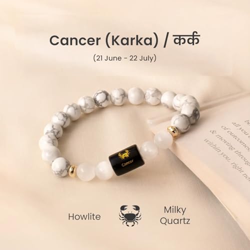 Image of Astrotalk Zodiac Crystal Bracelet | Balances Energy & Enhances Positivity | Certified Healing Crystals with Certificate | Astrology Bracelet for Man & Woman | Gift for Man & Woman
