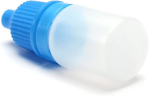 Miniatura 3 de Bettomshin 20 Uds Botella de plástico con cuentagotas de 0.2 fl oz Botellas de gota de boca pequeña Botella gotero Líquido Exprimible Vacío Botella