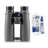 Zeiss 8x42 Victory SF Binoculars (Black) and Zeiss Cleaning Kit Bundle (2 Items)