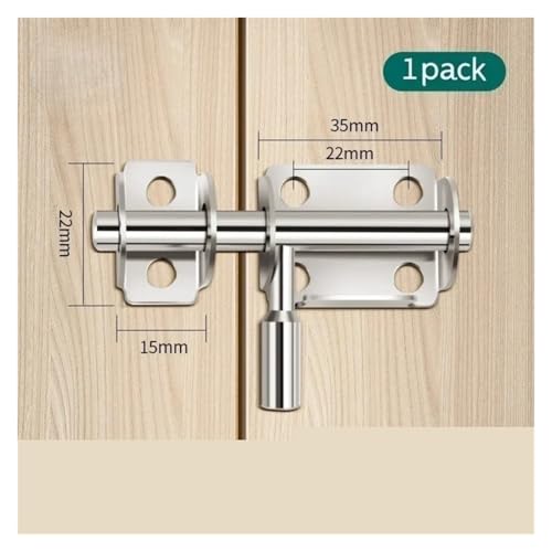 Loquet de porte en acier solide MNCX-001 aux finitions durables et precises - 4