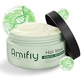Amifiy Keratin Hair Mask, Multi-care Deep Conditioning Hair Mask for Dry Damaged Hair, Anti-Frizz, Intensive Hydrating & Repairing Deep Conditioner for Strong, Smooth and Silky Hair, 8 Fl Oz