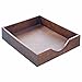 Carver Wood Products CW07222 Wood Desk Tray Legal Size Walnut