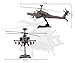Daron Postage Stamp Boeing AH-64D Apache Longbow 1/100 Scale Diecast Display Model with Stand ,Medium