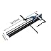Tile Cutter, TOPWAY 40 Inch 1000mm Professional Manual Tile Cutter with Single Slide Rail and Laser Guide, Aluminiun Base, for Precision Cutting Porcelain Tiles 347714