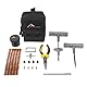 Boulder Tools Reifenreparaturset, simpel in UTV, ATV, LKW, Wohnmobil aufbewahren, Universal-Reifenstopfen, strapazierfähig, Molle-Aufbewahrungstasche