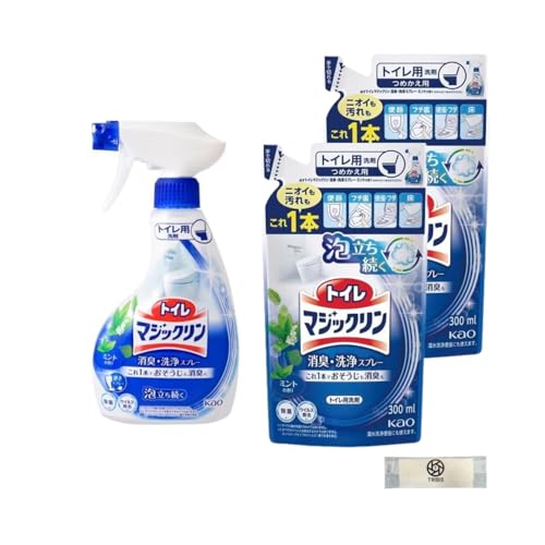 KAO �g�C���}�W�b�N����, ���L�E���X�v���[, �~���g����, �{��300ml + �l�ߑւ�300ml×2�� Spc �}�[�g ���܂��t�� �{��1��+�l�ߑւ�2��