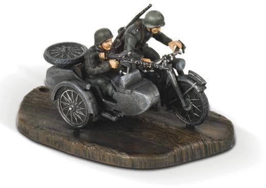 Side Car Allemand R-12 Zvezda Z6142 maquette plastique moto militaire miniature 1/72 - 3