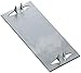 USP Lumber CONNECTORS USP Lumber Pl4, 2 in, 16 Ga Steel, Galvanized Triple Zinc Protection Plate, 2" x 5"