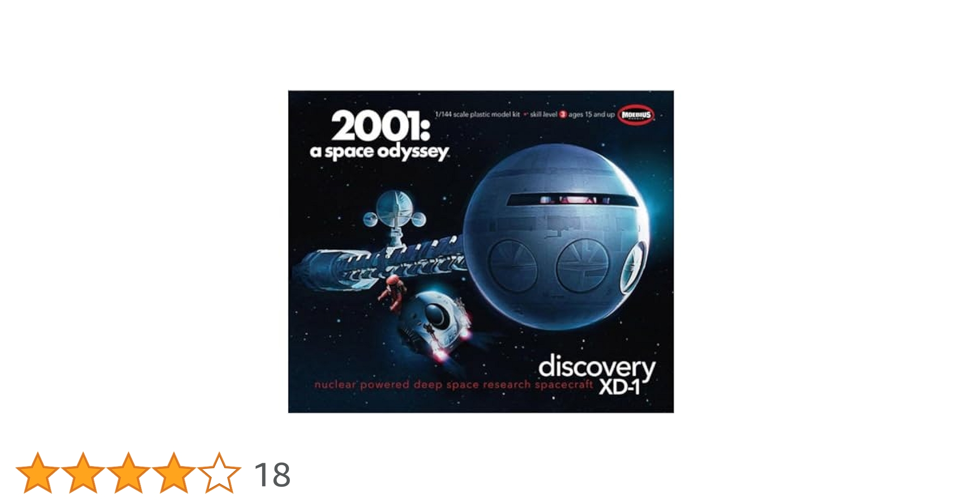 Amazon | メビウス 2001年宇宙の旅 1/144 ディスカバリー号