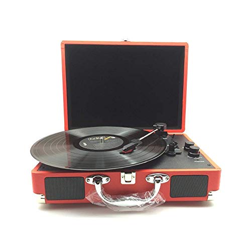 Tourne-disque rétro, haut-parleur Bluetooth rétro portable vintage en vinyle multifonction phonographe parlant Bluetooth (noir taille unique) - Les Beatles, Paul McCartney, John Lennon, RIngo Starr, George Harrison Tourne-disque rétro, haut-parleur Bluetooth rétro portable vintage en vinyle multifonction phonographe parlant Bluetooth (noir taille unique) – Image 3