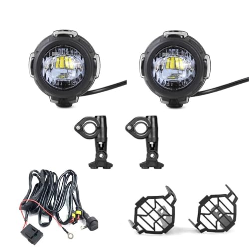 Antibrouillards Longue portée Led moto feux auxiliaires puissants pour BMW F850GS F750GS