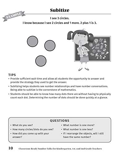 Classroom-Ready Number Talks for Kindergarten, First and Second Grade Teachers: 1000 Interactive Act