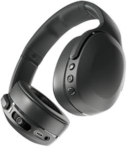 Skullcandy Crusher Evo Wireless Bluetooth Headphones with Multi-Sensory Bass, Noise Isolating Over-Ear Fit, Up