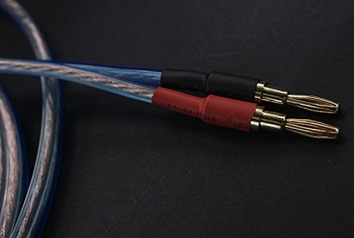Kk Zb-Sb 1Pair Set(4Banana&4Pin) Hifi Ofc Speaker Wire, Banana Plug To Pin Type Plug, 1.5M(4.92Ft)/3M(9.84Ft)/5M(16Ft)/7M(22.9Ft), Kk Zb-Sb (3M(9.84Ft)) #TOP2