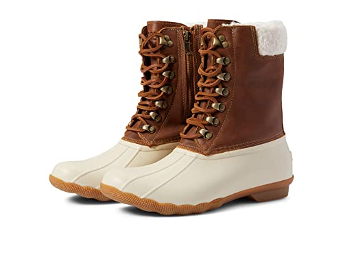 Sperry Women's Saltwater Tall Boot, Ivory Leather, 8 M US by Sperry - Used condition - CA$48.37