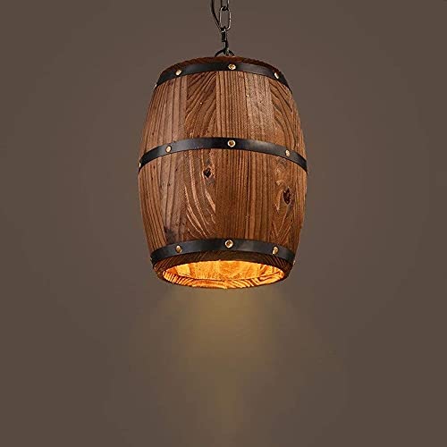 Chandelier en bois QHQQXN, l'esprit des vignobles traditionnels dans votre maison