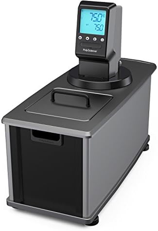 PolyScience MX07H135-A11B MX07H135 Heated Circulating Water Bath, MX Controller, 19.6" x 17.2" x 8.7", 7 L Capacity, 120V, Ambient +10 to 135 Degree C