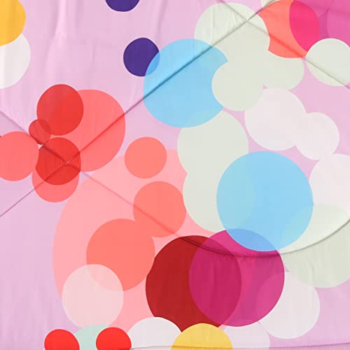 Encoft Rainbow Comforter Set Colorful Bubbles Polka Dots Comforter For Kids Teen Queen Size For Teen Girl Women Circles Printed Rainbow Breathable Comforter With 2 Pillowcase Queen Comforter Set #TOP4