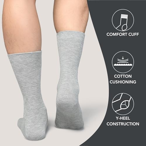 Image of Women's Dress Socks Thick Cushioned Cotton, Moisture-Wicking socks