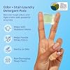Dropps Bundle, Unscented Oxi Booster, Odor & Stain Laundry Detergent & UltraWash Plus Dishwasher Pods