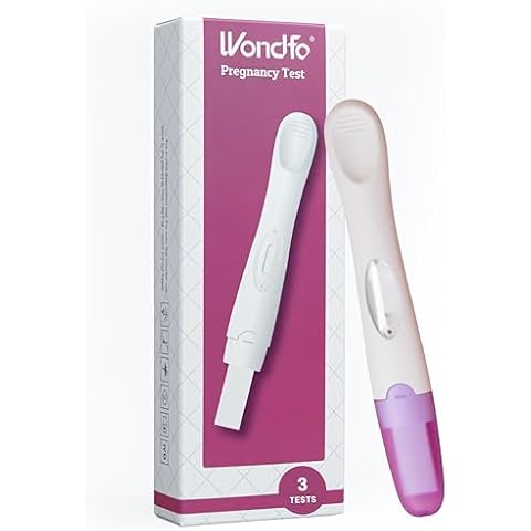 Wondfo Pregnancy Test - Detect HCG with 99% Accuracy - Easy to Use at Home HCG Urine Test with Fast and Reliable Results - [3 Count] Cover