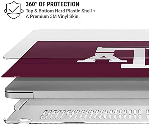 Skinit Case + Skin Compatible with MacBook Pro 15in (2016-19) - Officially Licensed Texas A&M University Design