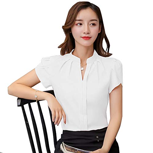 Image of Alaine Women Blouse Office Lady Shirt Women Tops