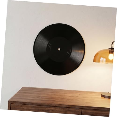 Decoración de pared con discos de vinilo vintage para dar un aire retro a tu sala o fiesta 8