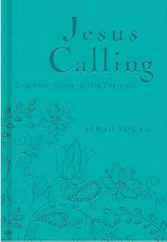 Imitation Leather Jesus Calling Teal Imitation Leather Book