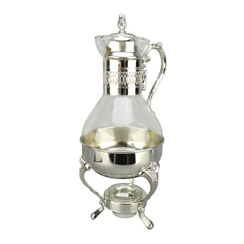 Decorated Copper Turkish Coffee Pot - XLARGE