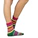 Fun Colorful Fashion Knit Boot Women's Socks Winter Recycled Cotton Trouser 3 Pairs (A.E.F)